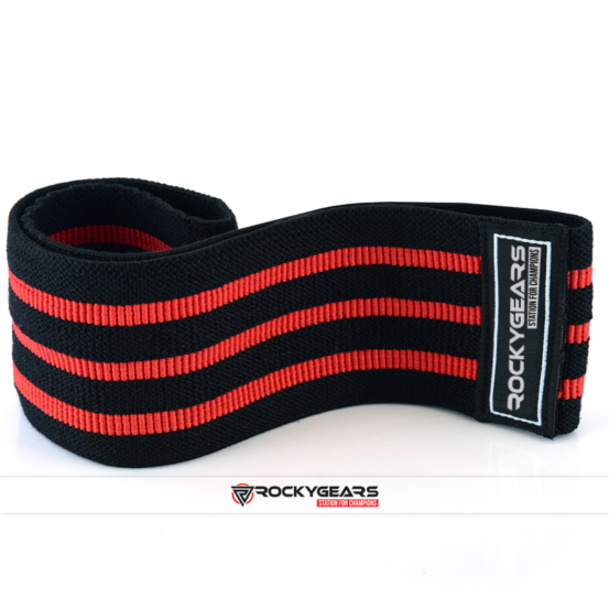 Red black booty bands