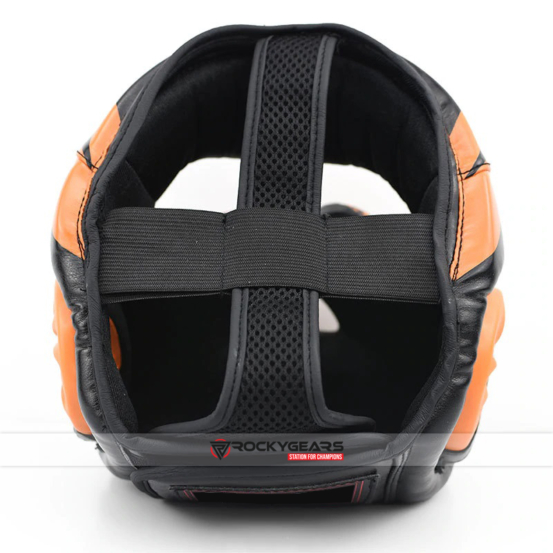 leather head protector