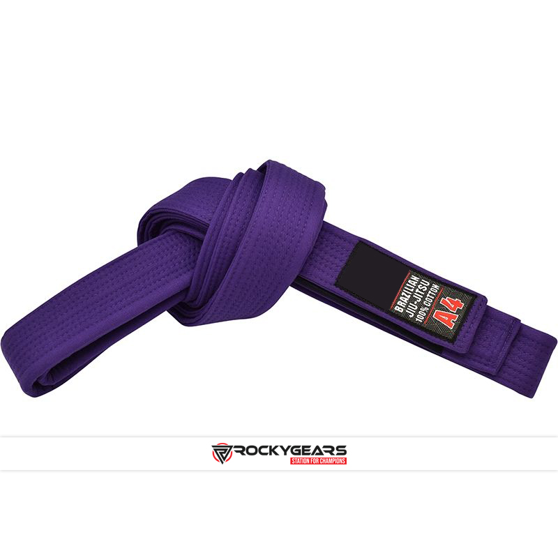 Custom Purple BJJ Belts - Boxing & MMA Equipment | Free Shipping