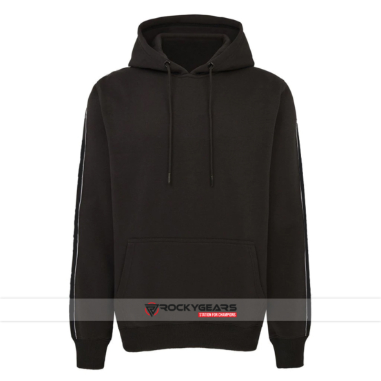 full sleeve black hoodie