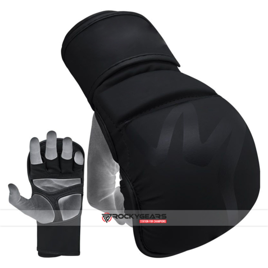 Black MMA Gloves