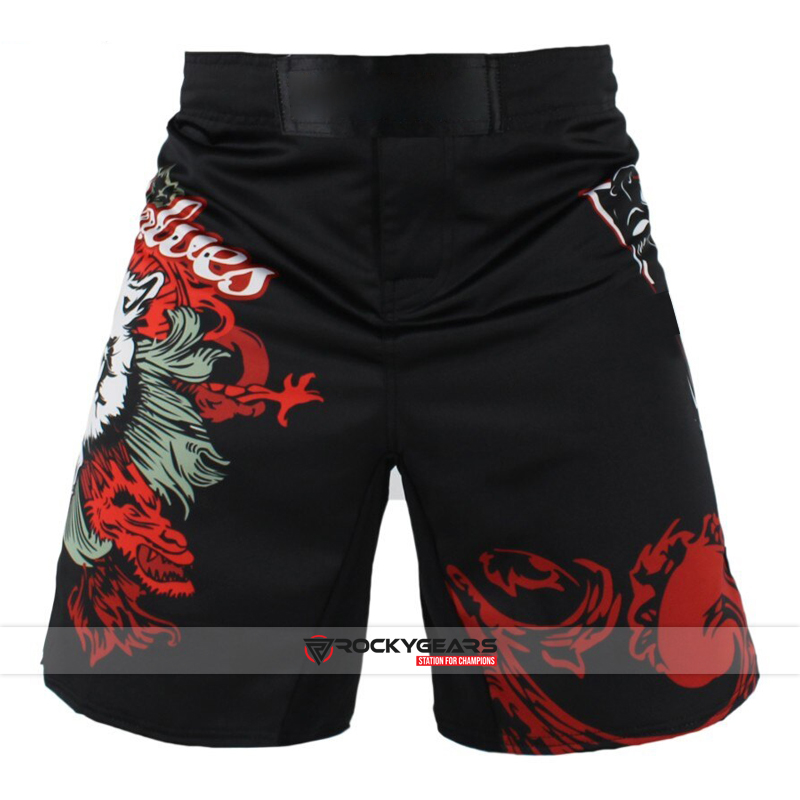 MMA Wolf Head Shorts - Boxing & MMA Equipments