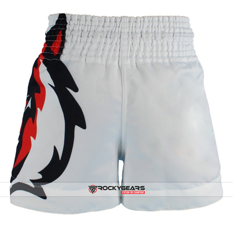 White Tiger Muay Thai Shorts - Boxing & MMA Equipment