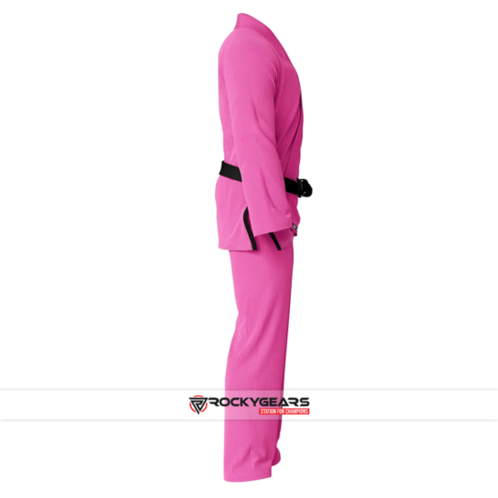 pink bjj gis side