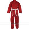 red karate suits