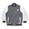 Grey Varsity Jacket