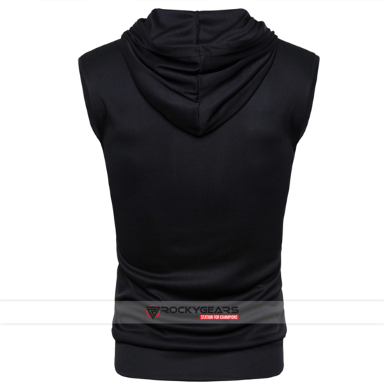 Cotton Gym Hoody black