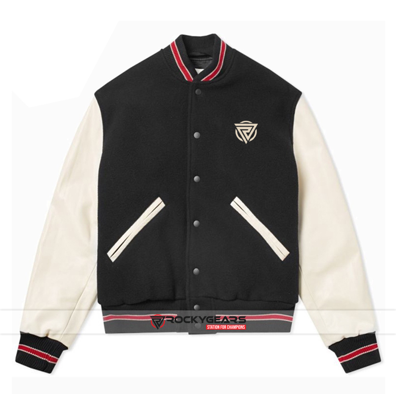 Black & White Varsity Jackets | #1 Custom Gym hoodies & Vests