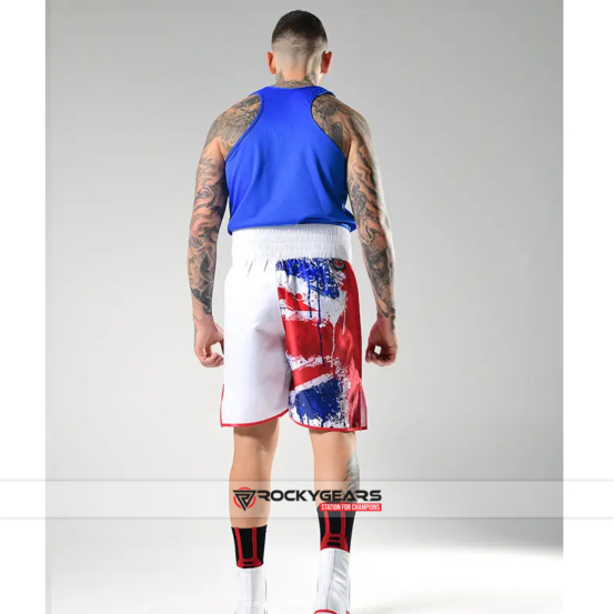 High Quality White Boxing Shorts