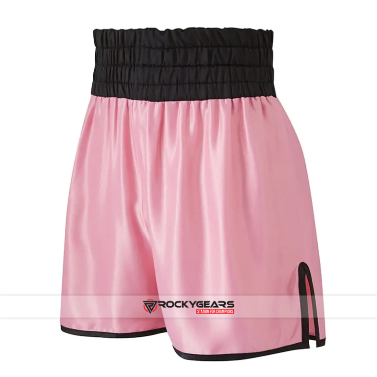 Womens Pink Satin Boxing Shorts Boxing & Martial Arts Equipment