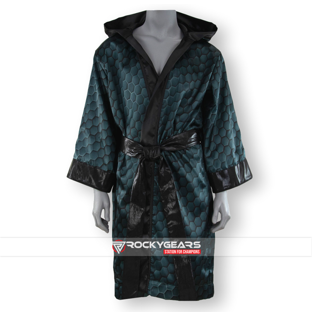 Custom Luxury Boxing Robe | RockyGears | FREE SHIPPING