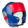 Red front boxing head guard