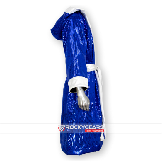 Blue Boxing Robe