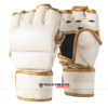 White & Gold Sparring Gloves